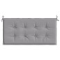 vidaXL Gartenbank-Auflage Grau 100x50x3 cm Oxford-Gewebe vidaXL Gartenbank-Auflage Grau 100x50x3 cm Oxford-Gewebe