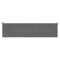 vidaXL Gartenbank-Auflage Anthrazit 200x50x3 cm Oxford-Gewebe vidaXL Gartenbank-Auflage Anthrazit 200x50x3 cm Oxford-Gewebe