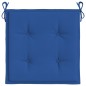 vidaXL Gartenstuhl-Kissen 2 Stk. Königsblau 40x40x3 cm Oxford-Gewebe