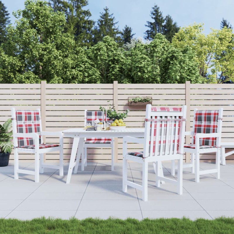 vidaXL Gartenstuhlauflagen für Niedriglehner 4 Stk. 100x50x3 cm vidaXL Gartenstuhlauflagen für Niedriglehner 4 Stk. 100x50x3 cm