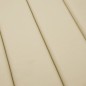 vidaXL Sonnenliegen-Auflage Beige 180x60x3 cm Oxford-Gewebe vidaXL Sonnenliegen-Auflage Beige 180x60x3 cm Oxford-Gewebe
