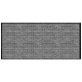 vidaXL Anhängernetz HDPE 3x5 m Schwarz