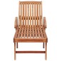vidaXL Sonnenliegen 2 Stk. mit Auflagen Beige Massivholz Teak vidaXL Sonnenliegen 2 Stk. mit Auflagen Beige Massivholz Teak