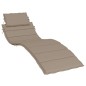 vidaXL Sonnenliegen-Auflage Taupe 186x58x3 cm Oxford-Gewebe vidaXL Sonnenliegen-Auflage Taupe 186x58x3 cm Oxford-Gewebe