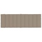 vidaXL Sonnenliegen-Auflage Taupe 186x58x3 cm Oxford-Gewebe vidaXL Sonnenliegen-Auflage Taupe 186x58x3 cm Oxford-Gewebe