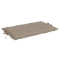 vidaXL Sonnenliegen-Auflage Taupe 186x58x3 cm Oxford-Gewebe vidaXL Sonnenliegen-Auflage Taupe 186x58x3 cm Oxford-Gewebe