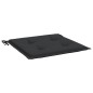 vidaXL Gartenstuhl-Kissen 2 Stk. Schwarz 40x40x3 cm Oxford-Gewebe vidaXL Gartenstuhl-Kissen 2 Stk. Schwarz 40x40x3 cm Oxford-Gewebe