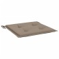 vidaXL Gartenstuhl-Kissen 4 Stk. Taupe 50x50x3 cm Oxford-Gewebe vidaXL Gartenstuhl-Kissen 4 Stk. Taupe 50x50x3 cm Oxford-Gewebe