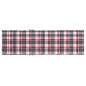 vidaXL Sonnenliegen-Auflage Rot Karomuster 200x50x3 cm Oxford-Gewebe vidaXL Sonnenliegen-Auflage Rot Karomuster 200x50x3 cm Oxford-Gewebe