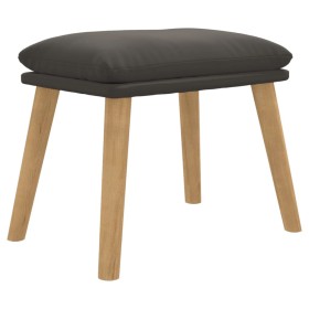vidaXL Fußhocker Dunkelgrau 45x29,5x35 cm Samt