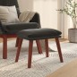 vidaXL Fußhocker Dunkelgrau 45x29,5x35 cm Samt vidaXL Fußhocker Dunkelgrau 45x29,5x35 cm Samt