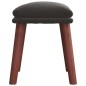 vidaXL Fußhocker Dunkelgrau 45x29,5x35 cm Samt vidaXL Fußhocker Dunkelgrau 45x29,5x35 cm Samt