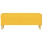 vidaXL Sitzbank Hellgelb 100x35x41 cm Stoff vidaXL Sitzbank Hellgelb 100x35x41 cm Stoff