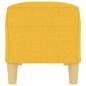vidaXL Sitzbank Hellgelb 100x35x41 cm Stoff vidaXL Sitzbank Hellgelb 100x35x41 cm Stoff