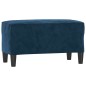 vidaXL Sitzbank Blau 70x35x41 cm Samt vidaXL Sitzbank Blau 70x35x41 cm Samt