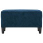 vidaXL Sitzbank Blau 70x35x41 cm Samt vidaXL Sitzbank Blau 70x35x41 cm Samt