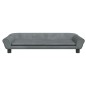 vidaXL Hundebett Dunkelgrau 100x50x21 cm Samt vidaXL Hundebett Dunkelgrau 100x50x21 cm Samt