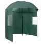 vidaXL Angelschirm Grün 220x193 cm vidaXL Angelschirm Grün 220x193 cm