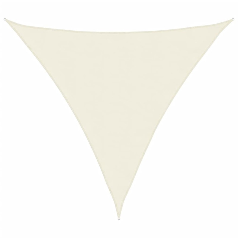 vidaXL Sonnensegel Oxford-Gewebe Dreieckig 6x6x6 m Creme vidaXL Sonnensegel Oxford-Gewebe Dreieckig 6x6x6 m Creme