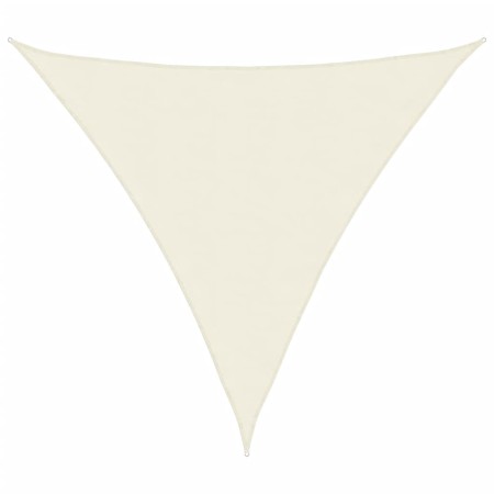 vidaXL Sonnensegel Oxford-Gewebe Dreieckig 6x6x6 m Creme