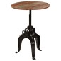 vidaXL Bartisch Massives Altholz 75x(76-110) cm vidaXL Bartisch Massives Altholz 75x(76-110) cm