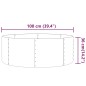 vidaXL Hochbeet Pulverbeschichteter Stahl 100x100x36 cm Silbern vidaXL Hochbeet Pulverbeschichteter Stahl 100x100x36 cm Silbern