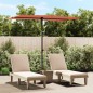 vidaXL Sonnenschirm mit Aluminium-Mast 2x1,5 m Terracotta-Rot vidaXL Sonnenschirm mit Aluminium-Mast 2x1,5 m Terracotta-Rot