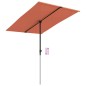 vidaXL Sonnenschirm mit Aluminium-Mast 2x1,5 m Terracotta-Rot vidaXL Sonnenschirm mit Aluminium-Mast 2x1,5 m Terracotta-Rot