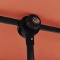 vidaXL Sonnenschirm mit Aluminium-Mast 2x1,5 m Terracotta-Rot vidaXL Sonnenschirm mit Aluminium-Mast 2x1,5 m Terracotta-Rot