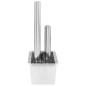 vidaXL Gartenbrunnen Silbern 48x34x88 cm Edelstahl vidaXL Gartenbrunnen Silbern 48x34x88 cm Edelstahl