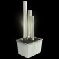 vidaXL Gartenbrunnen Silbern 48x34x88 cm Edelstahl vidaXL Gartenbrunnen Silbern 48x34x88 cm Edelstahl