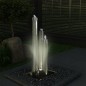 vidaXL Gartenbrunnen Silbern 48x34x88 cm Edelstahl vidaXL Gartenbrunnen Silbern 48x34x88 cm Edelstahl