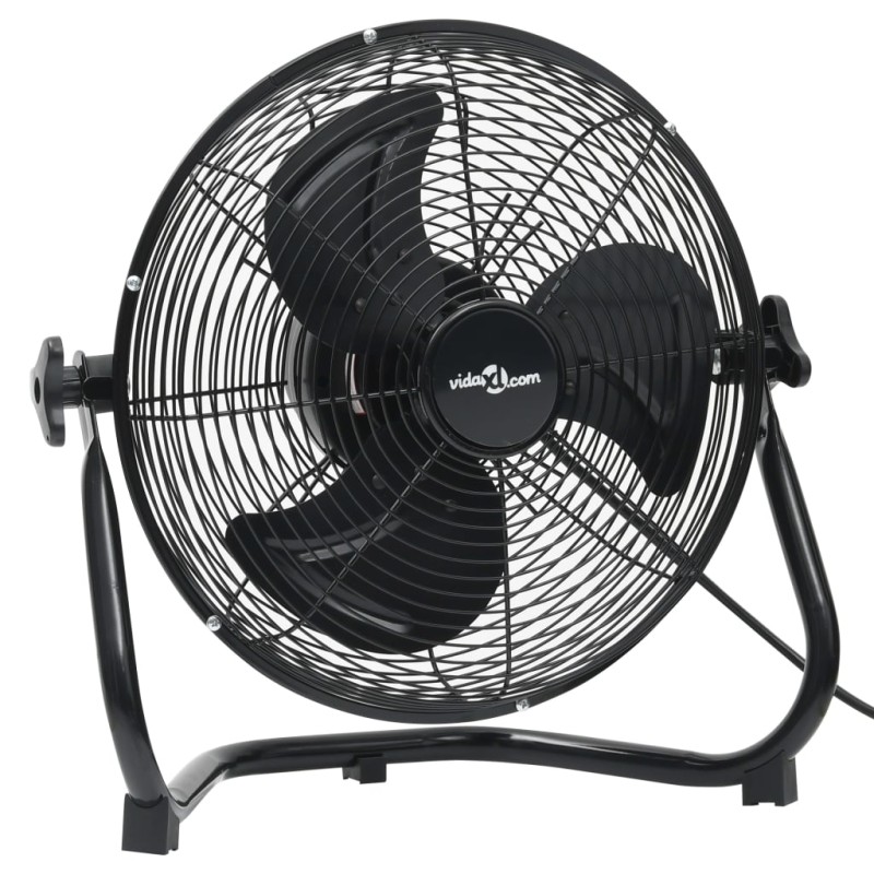 vidaXL Bodenventilator 3 Geschwindigkeitsstufen 55 cm 100 W Schwarz vidaXL Bodenventilator 3 Geschwindigkeitsstufen 55 cm 100 W Schwarz
