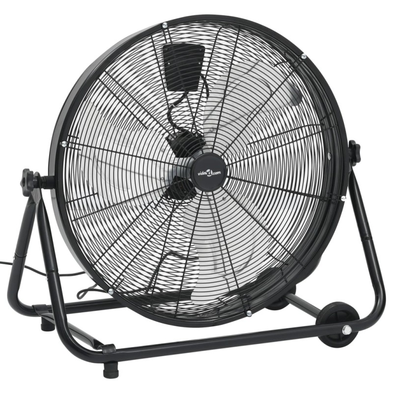 vidaXL Trommelventilator Industrie 60 cm 180 W Schwarz vidaXL Trommelventilator Industrie 60 cm 180 W Schwarz