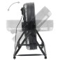 vidaXL Trommelventilator Industrie 60 cm 180 W Schwarz vidaXL Trommelventilator Industrie 60 cm 180 W Schwarz