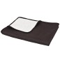 vidaXL Zweiseitige Tagesdecke Gesteppt 220 x 240 cm Creme und Braun vidaXL Zweiseitige Tagesdecke Gesteppt 220 x 240 cm Creme und Braun