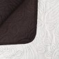 vidaXL Zweiseitige Tagesdecke Gesteppt 220 x 240 cm Creme und Braun vidaXL Zweiseitige Tagesdecke Gesteppt 220 x 240 cm Creme und Braun