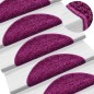 vidaXL Treppenmatten 15 Stk. Violett 56x17x3 cm vidaXL Treppenmatten 15 Stk. Violett 56x17x3 cm