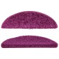vidaXL Treppenmatten 15 Stk. Violett 56x17x3 cm vidaXL Treppenmatten 15 Stk. Violett 56x17x3 cm