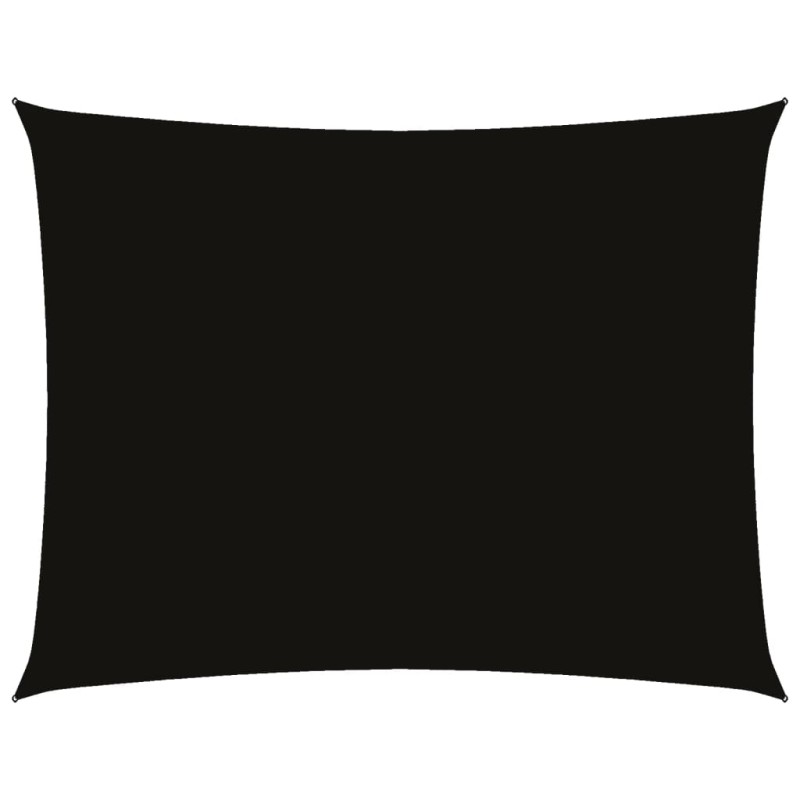 vidaXL Sonnensegel Oxford-Gewebe Rechteckig 2x3,5 m Schwarz vidaXL Sonnensegel Oxford-Gewebe Rechteckig 2x3,5 m Schwarz