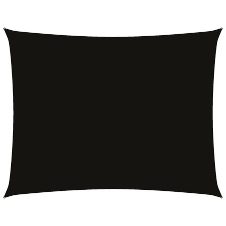 vidaXL Sonnensegel Oxford-Gewebe Rechteckig 2x3,5 m Schwarz