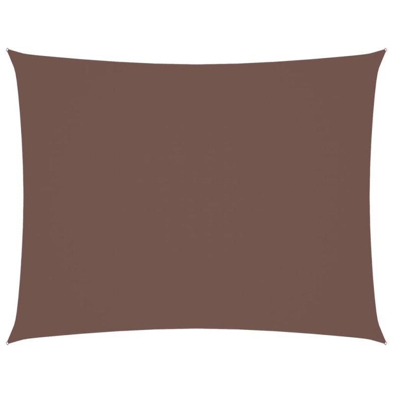 vidaXL Sonnensegel Oxford-Gewebe Rechteckig 3,5x5 m Braun vidaXL Sonnensegel Oxford-Gewebe Rechteckig 3,5x5 m Braun