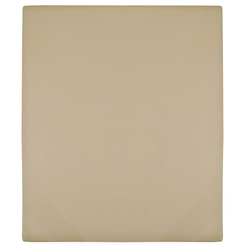 vidaXL Spannbettlaken 2 Stk. Jersey Taupe 180x200 cm Baumwolle vidaXL Spannbettlaken 2 Stk. Jersey Taupe 180x200 cm Baumwolle