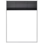 vidaXL Insektenschutz-Plissee für Fenster Aluminium 60 x 80 cm vidaXL Insektenschutz-Plissee für Fenster Aluminium 60 x 80 cm
