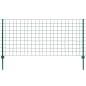 vidaXL Metallzaun Stahl 20 x 1,5 m Grün vidaXL Metallzaun Stahl 20 x 1,5 m Grün