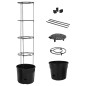 vidaXL Tomatentopf Anthrazit Ø39x150 cm Polypropylen vidaXL Tomatentopf Anthrazit Ø39x150 cm Polypropylen