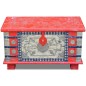 vidaXL Aufbewahrungstruhe Rot Mangoholz 80x40x45 cm vidaXL Aufbewahrungstruhe Rot Mangoholz 80x40x45 cm