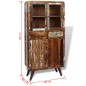vidaXL Küchenschrank Massives Altholz 90x40x190 cm vidaXL Küchenschrank Massives Altholz 90x40x190 cm