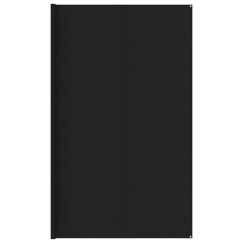 vidaXL Zeltteppich 400x800 cm Schwarz HDPE vidaXL Zeltteppich 400x800 cm Schwarz HDPE