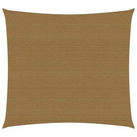 vidaXL Sonnensegel 160 g/m² Taupe 3,6x3,6 m HDPE
